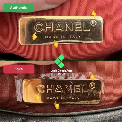 authentic chanel counterfeit.